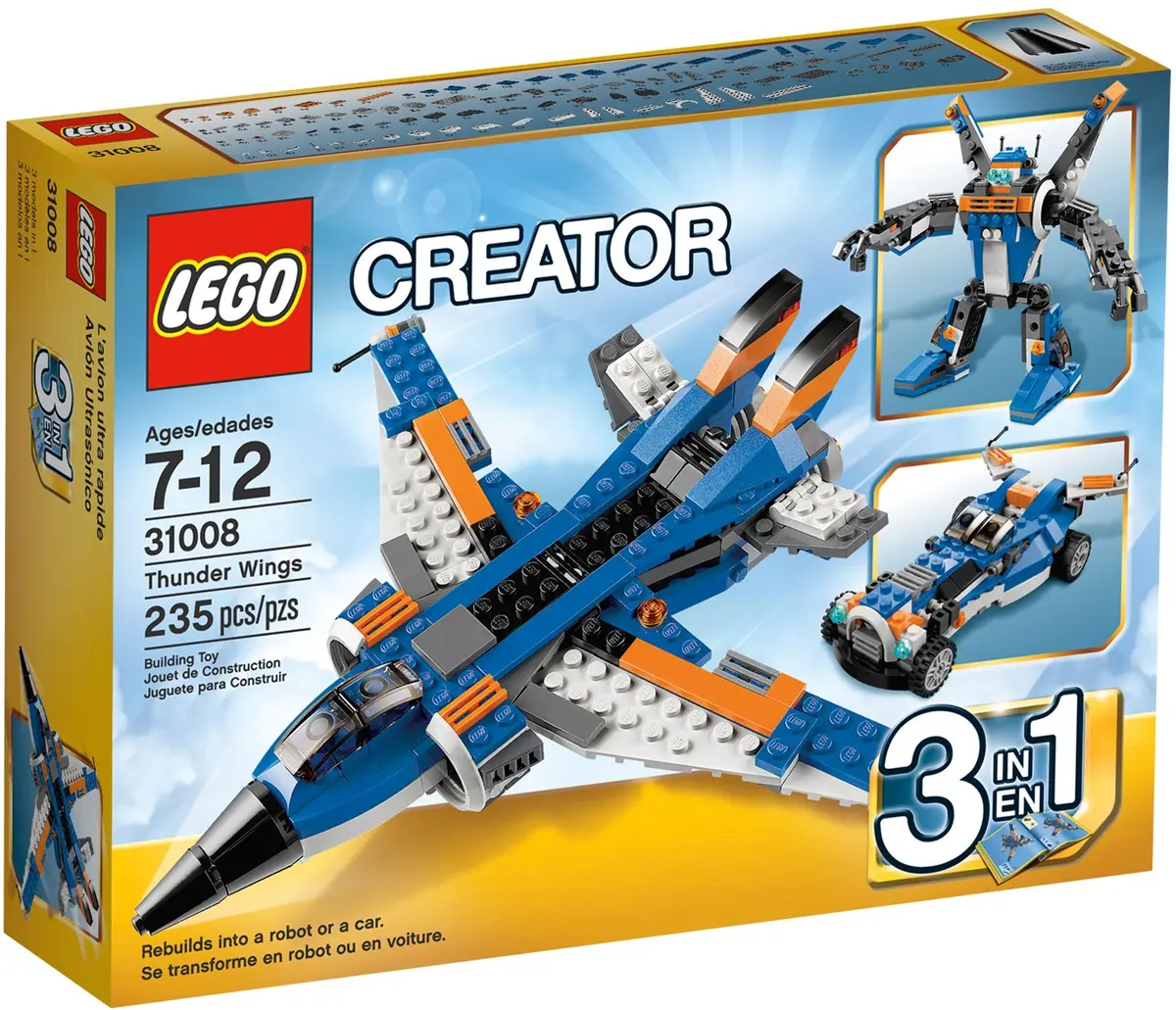 LEGO Creator 31008 Thunder Wings set, image 2