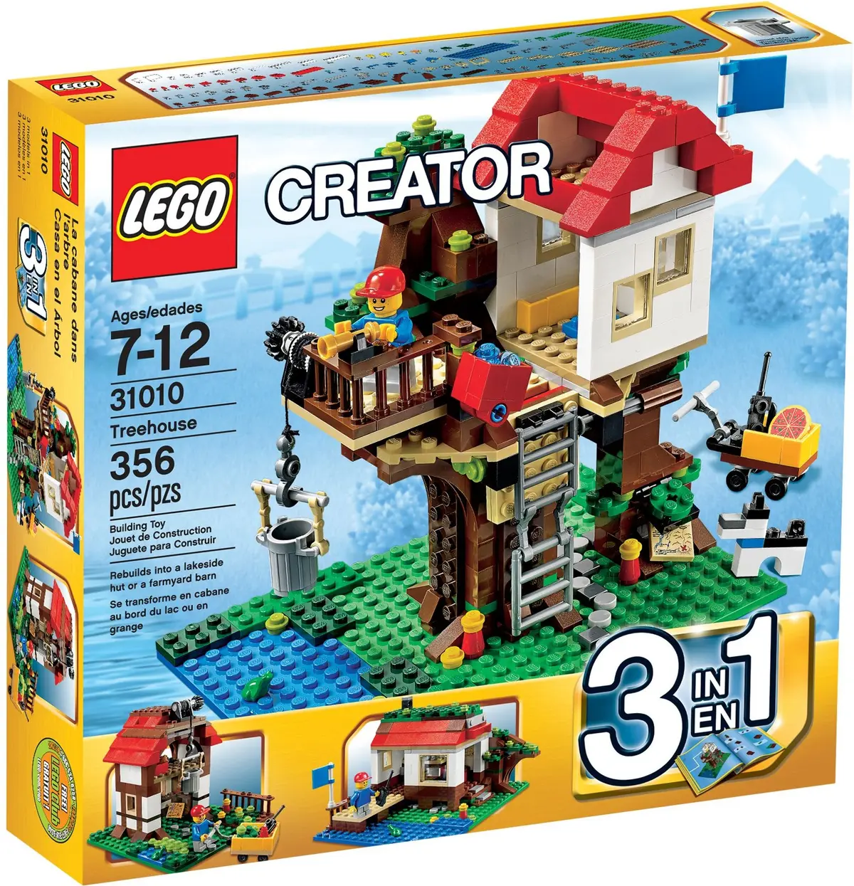 LEGO Creator 31010 Treehouse set, image 2