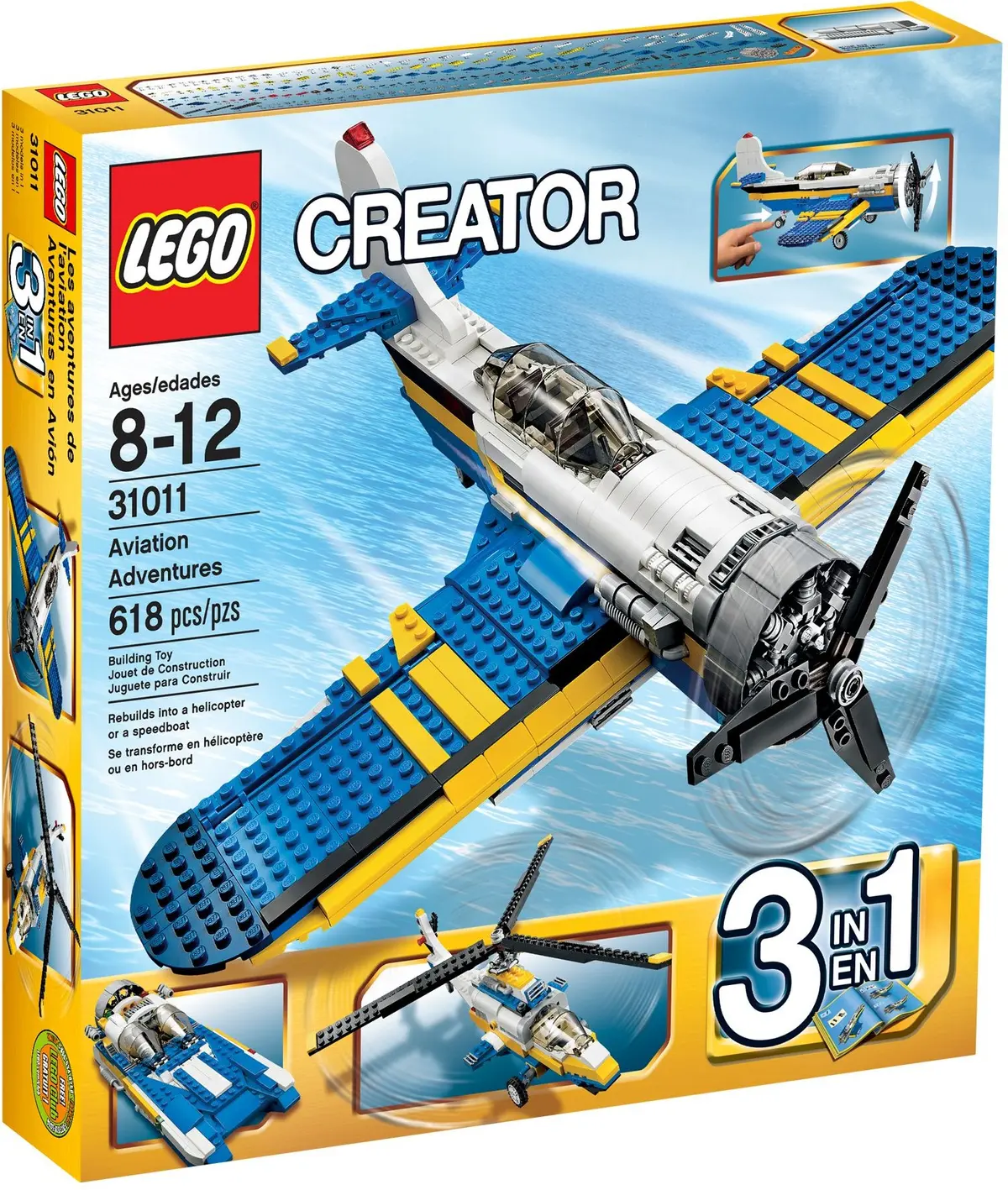 LEGO Creator 31011 Aviation Adventures set, image 2