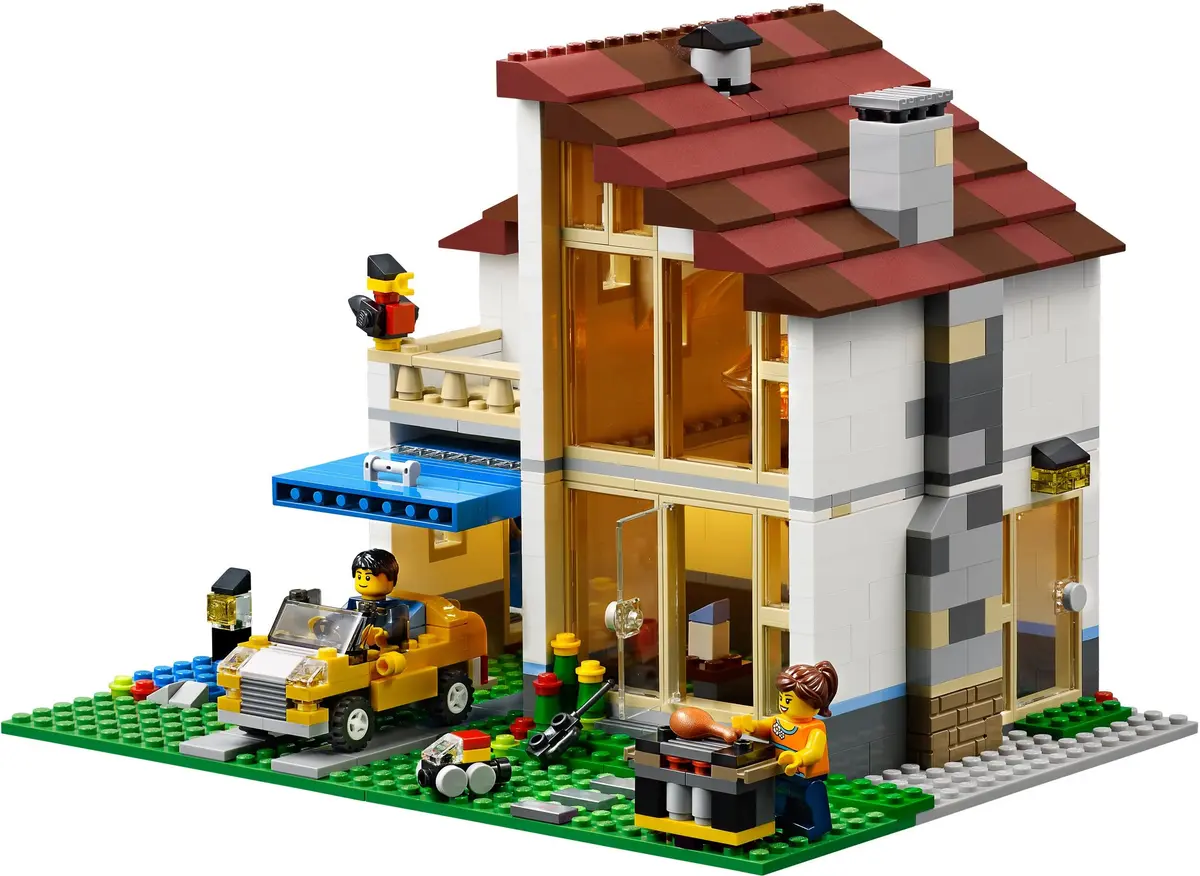 LEGO Creator 31012 Family House set, image 5