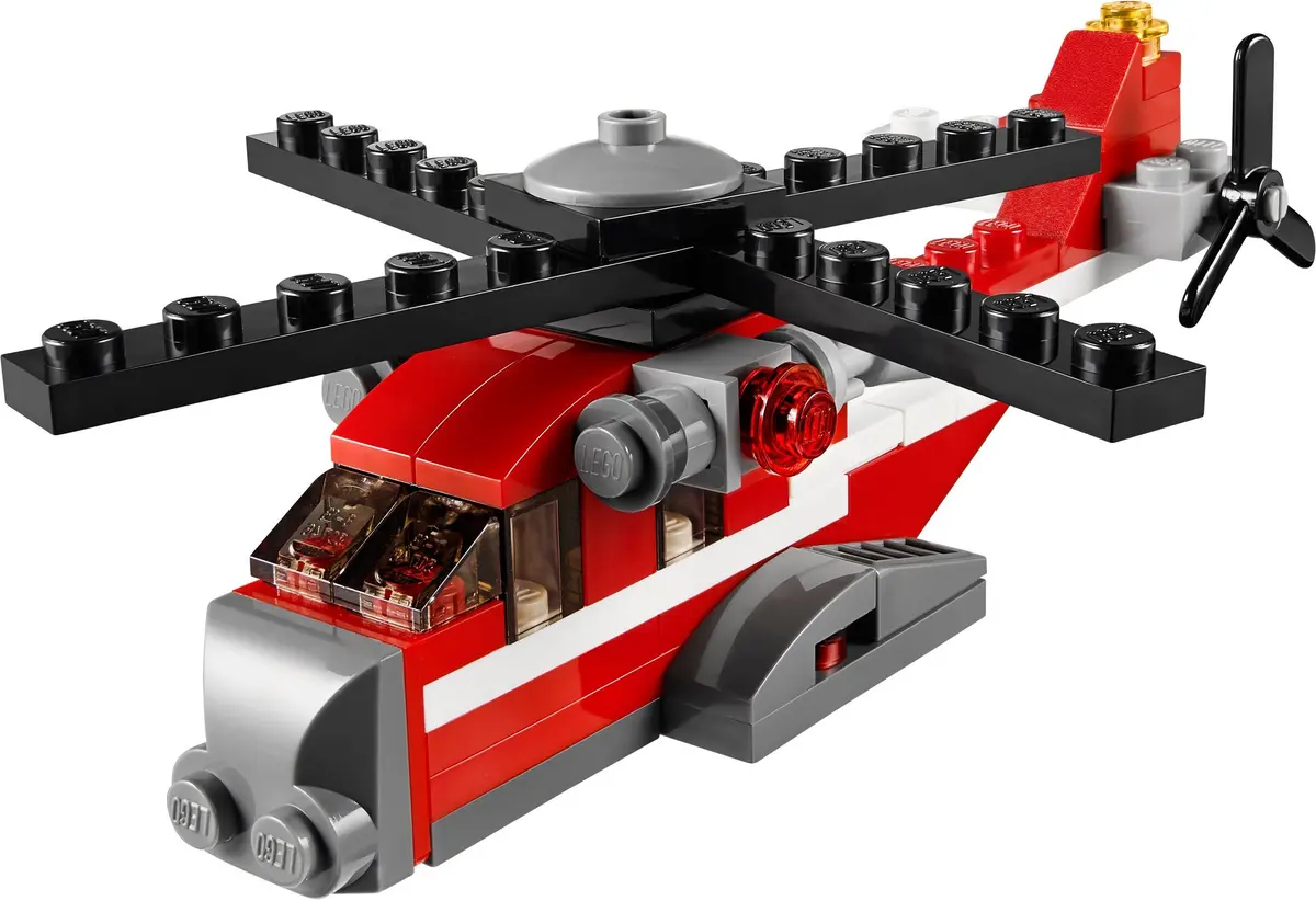 LEGO Creator 31013 Red Thunder set, image 3