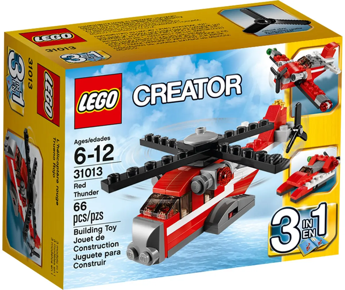 LEGO Creator 31013 Red Thunder set, image 2
