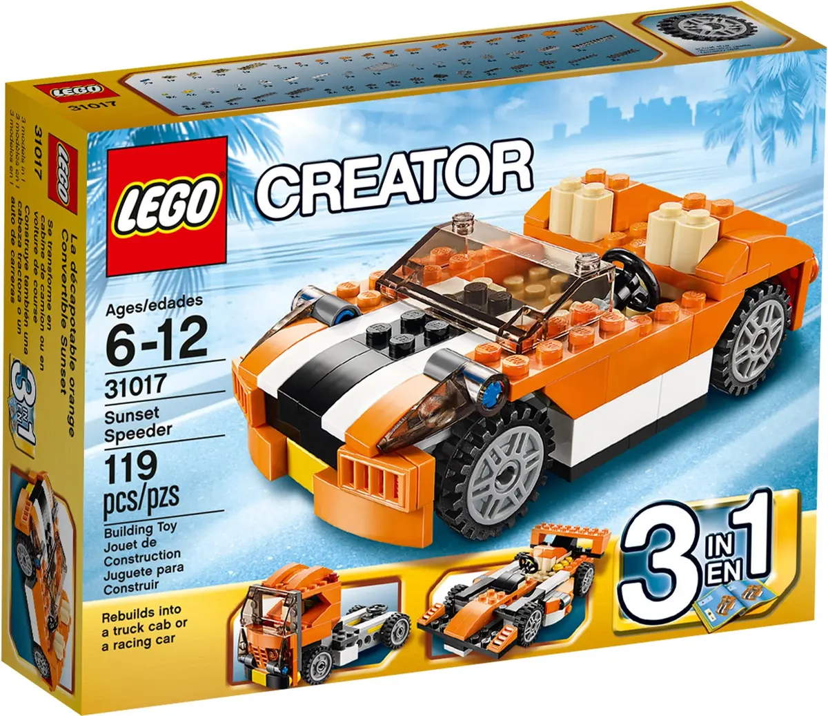 LEGO Creator 31017 Sunset Speeder set, image 2