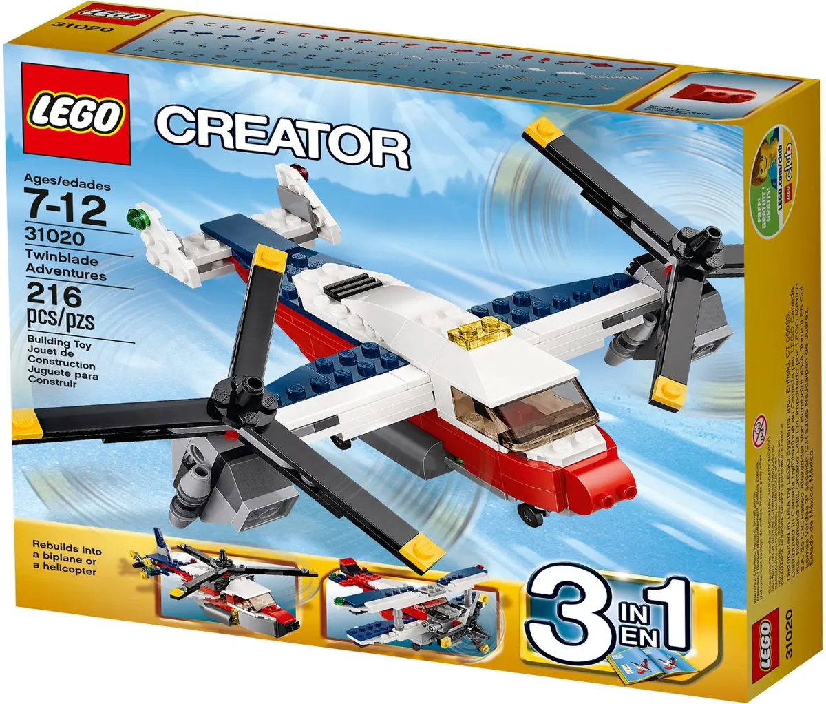 LEGO Creator 31020 Twinblade Adventures set, image 2