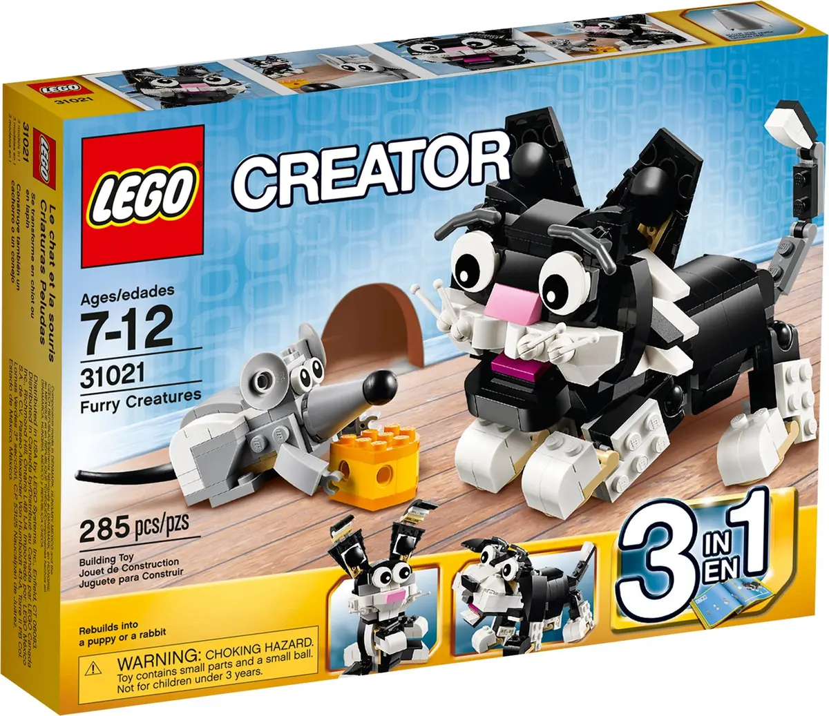 LEGO Creator 31021 Furry Creatures set, image 2