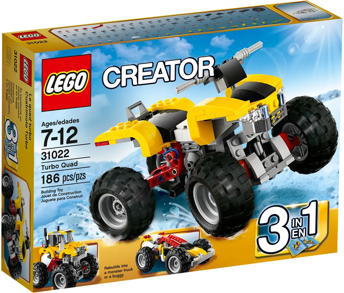 LEGO Creator 31022 Turbo Quad set, image 2