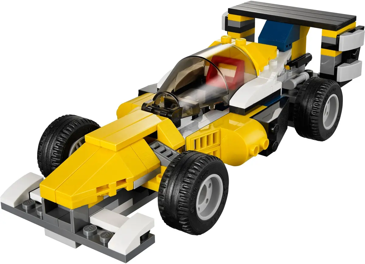 LEGO Creator 31023 Yellow Racers set, image 4