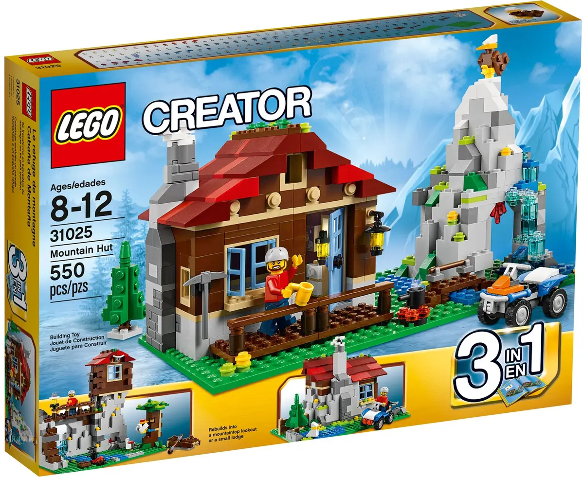 LEGO Creator 31025 Mountain Hut set, image 2