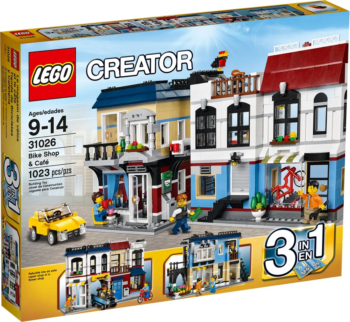 LEGO Creator 31026 Bike Shop & Cafe set, image 2