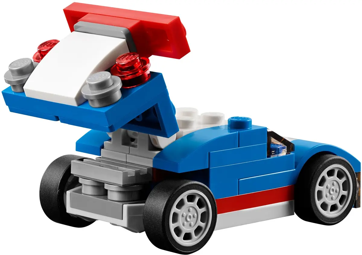 LEGO Creator 31027 Blue Racer set, image 7