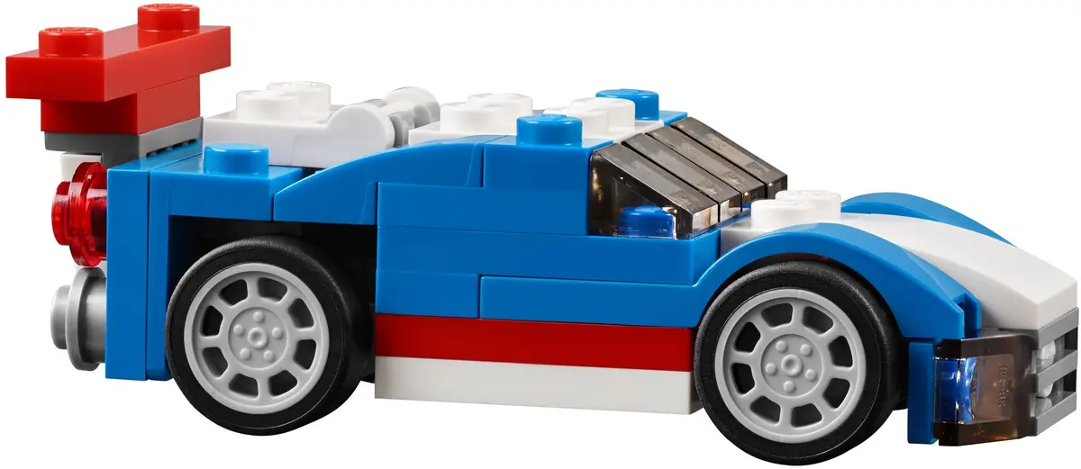 LEGO Creator 31027 Blue Racer set, image 6