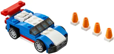 LEGO Creator 31027 Blue Racer set