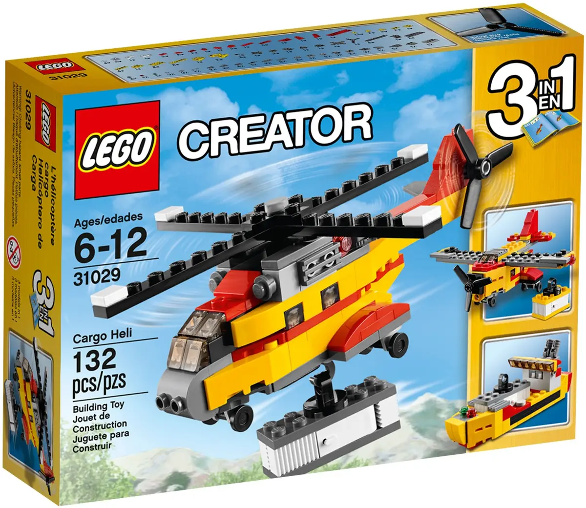 LEGO Creator 31029 Cargo Heli set, image 2