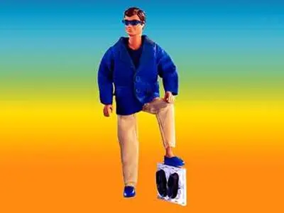 LEGO Scala 3103 Christian in Blue Blazer set