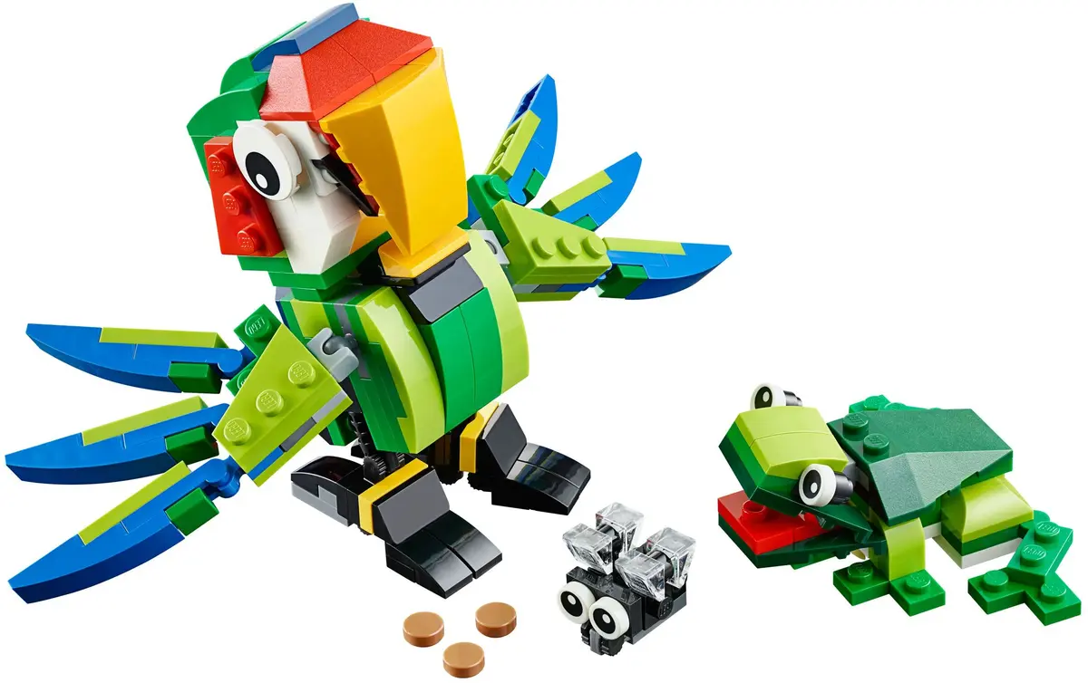 LEGO Creator 31031 Rainforest Animals set