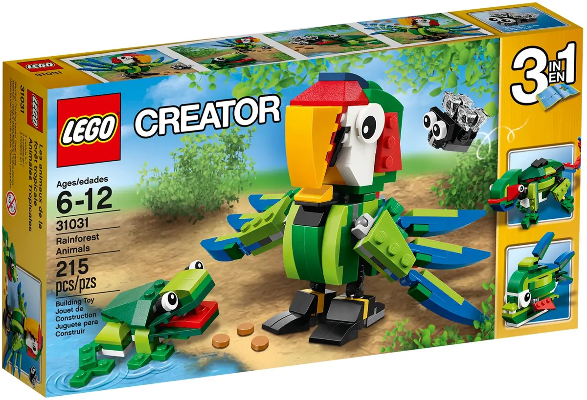 LEGO Creator 31031 Rainforest Animals set, image 2