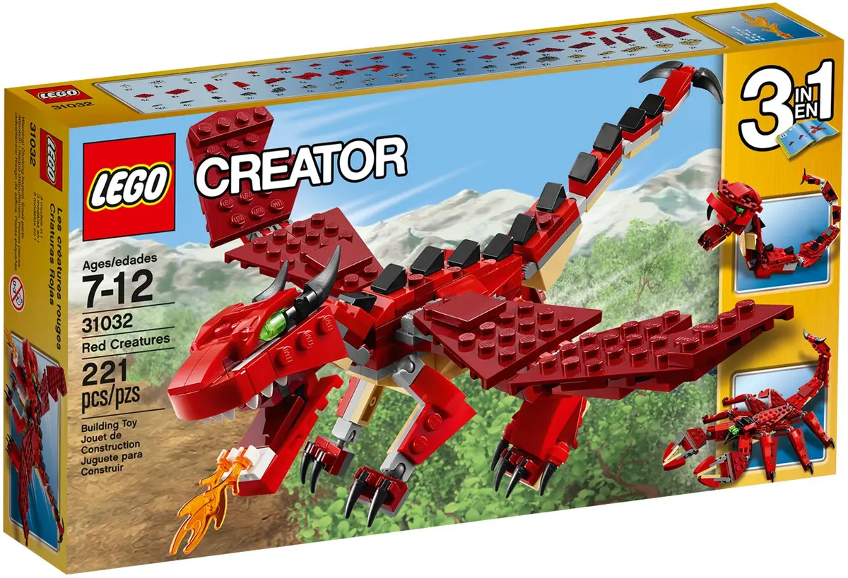 LEGO Creator 31032 Red Creatures set, image 2