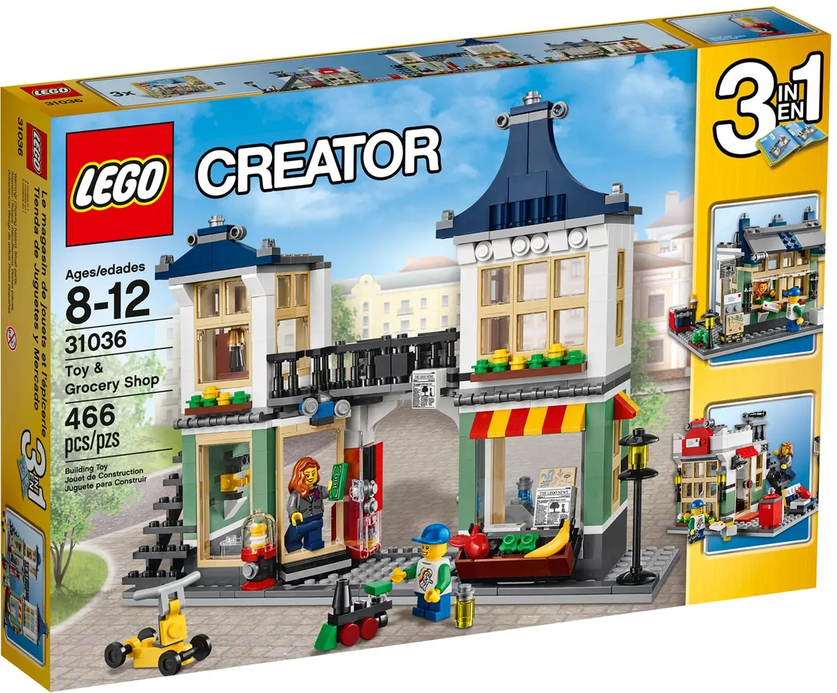 LEGO Creator 31036 Toy & Grocery Shop set, image 2