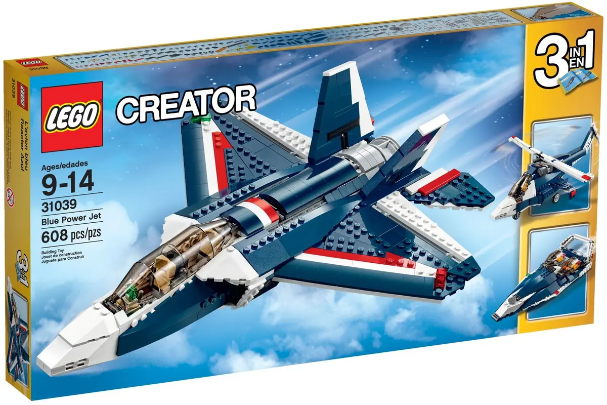 LEGO Creator 31039 Blue Power Jet set, image 2