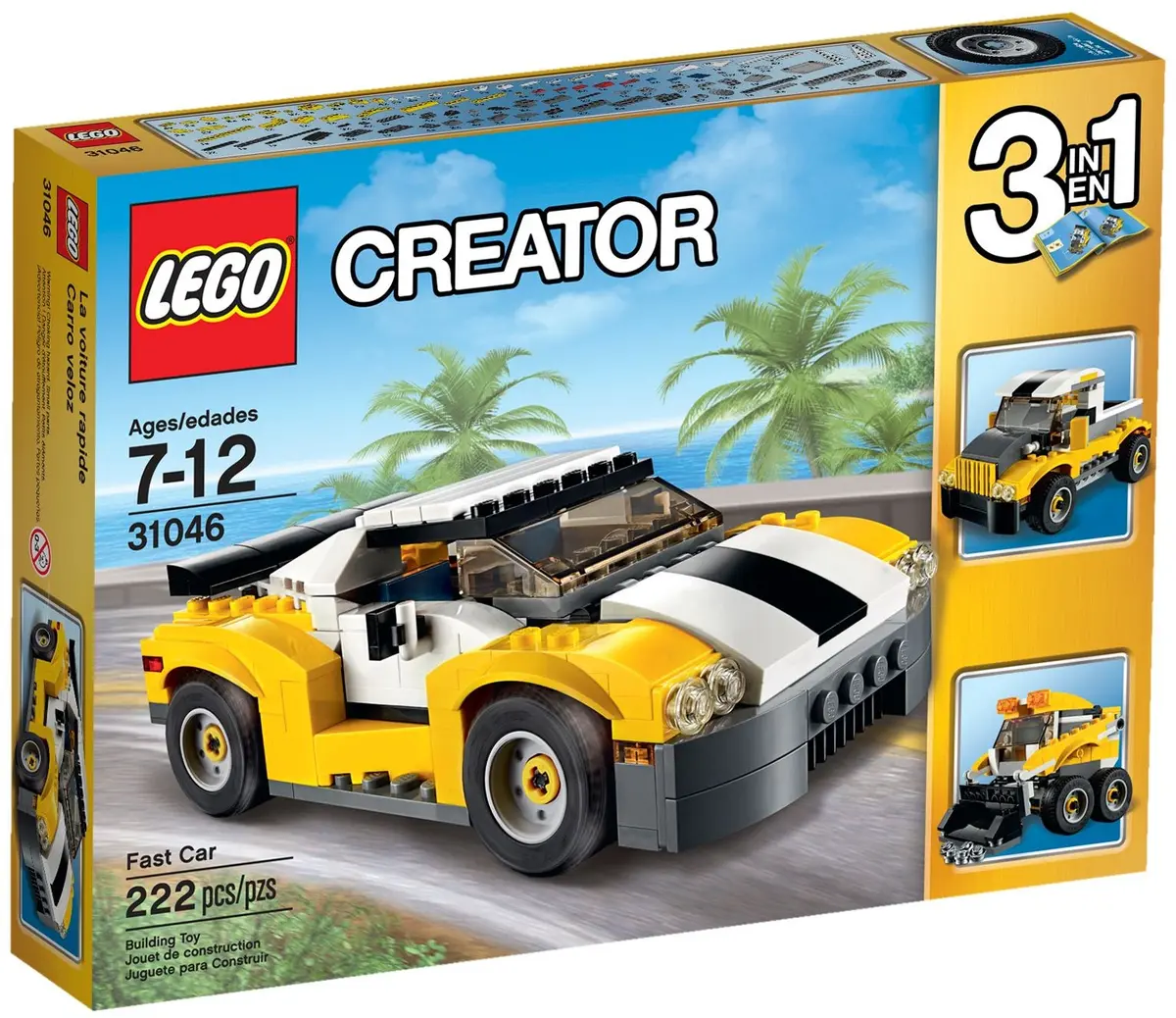 LEGO Creator 31046 Fast Car set, image 2