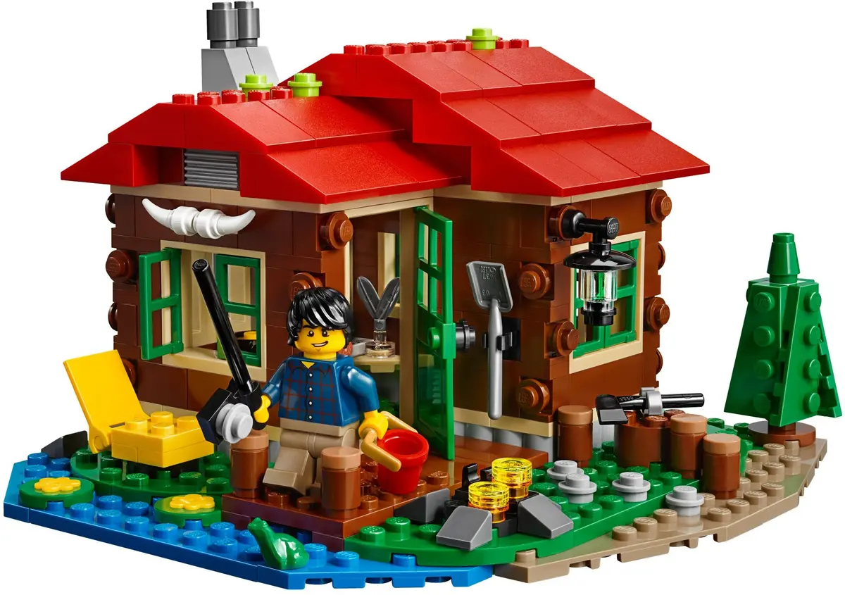 LEGO Creator 31048 Lakeside Lodge set, image 4