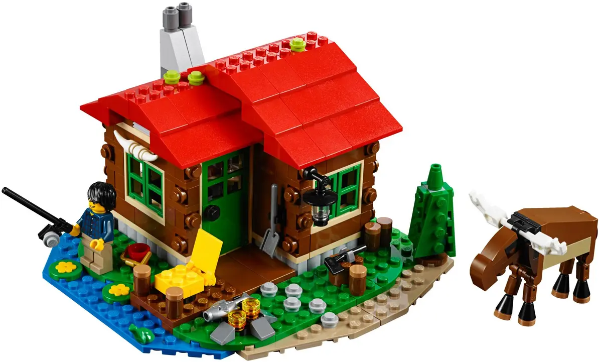 LEGO Creator 31048 Lakeside Lodge set