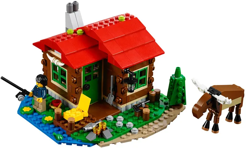 LEGO Creator 31048 Lakeside Lodge set