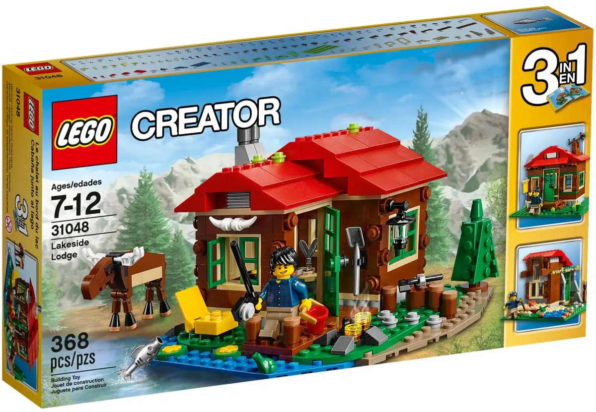 LEGO Creator 31048 Lakeside Lodge set, image 2