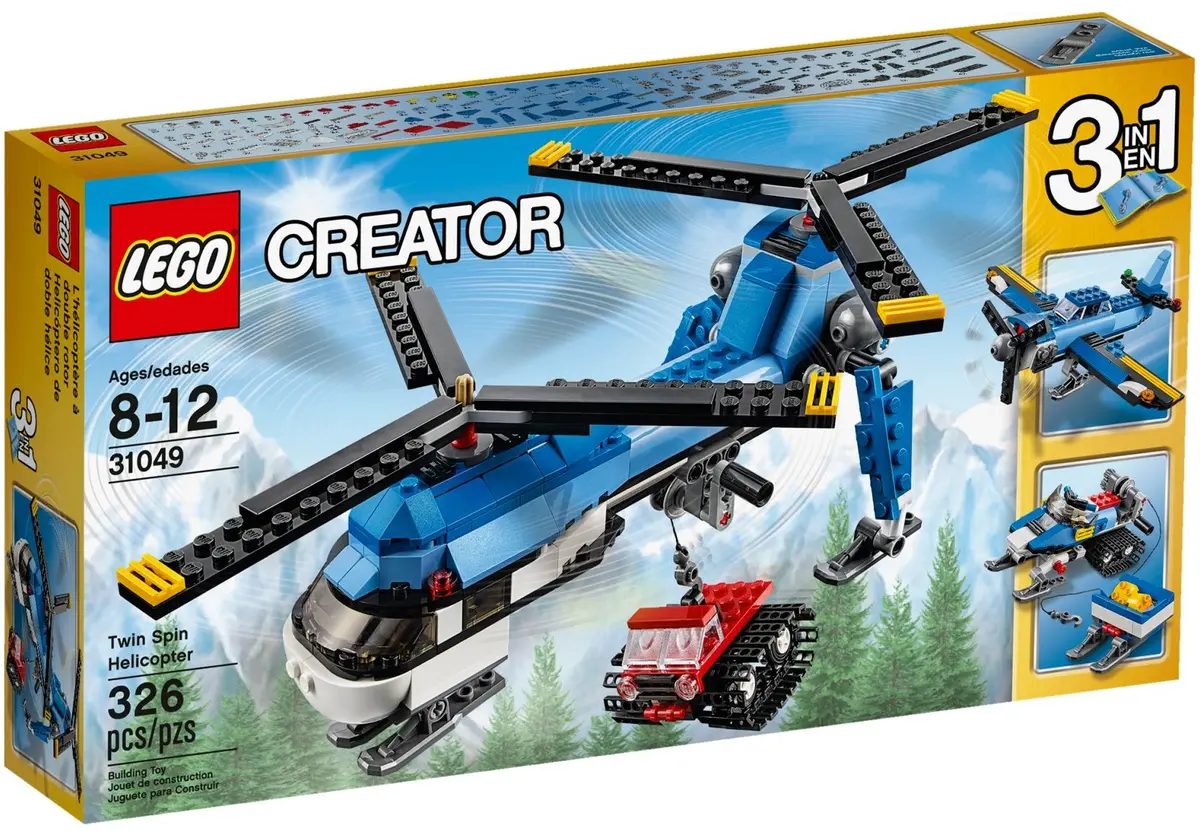 LEGO Creator 31049 Twin Spin Helicopter set, image 2