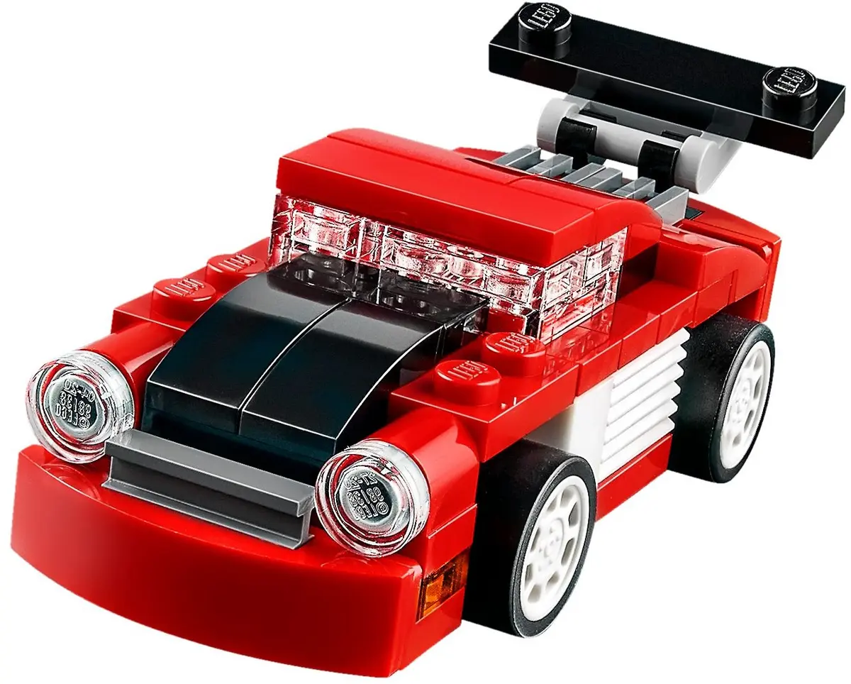 LEGO Creator 31055 Red Racer set, image 3