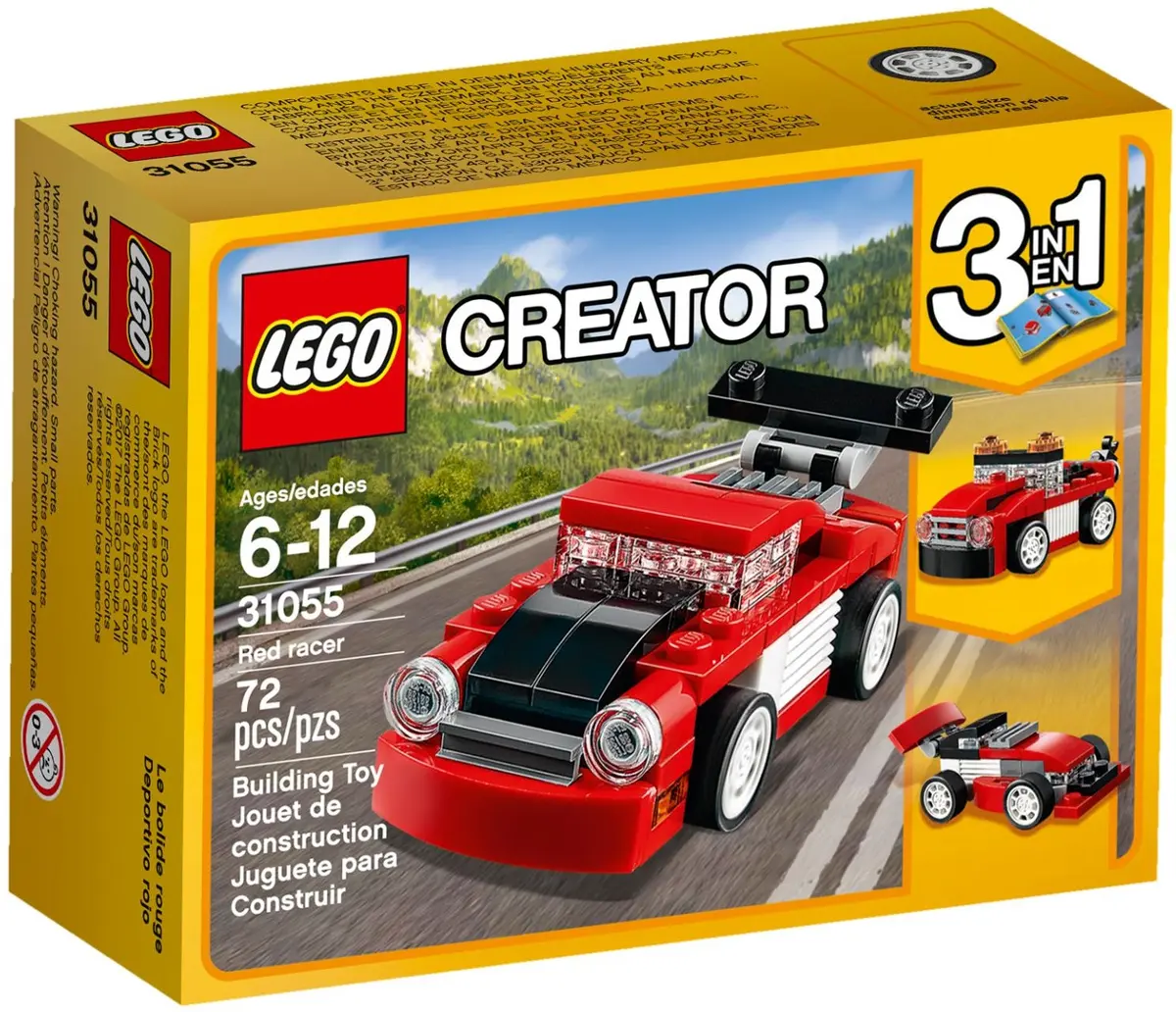 LEGO Creator 31055 Red Racer set, image 2