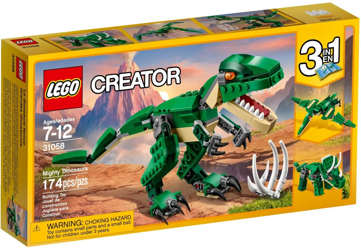 LEGO Creator 31058 Mighty Dinosaurs set, image 2