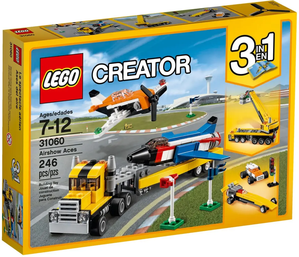 LEGO Creator 31060 Airshow Aces set, image 2