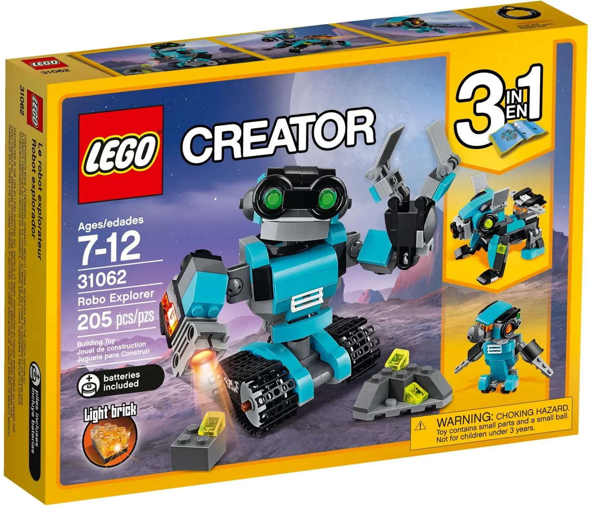 LEGO Creator 31062 Robo Explorer set, image 2