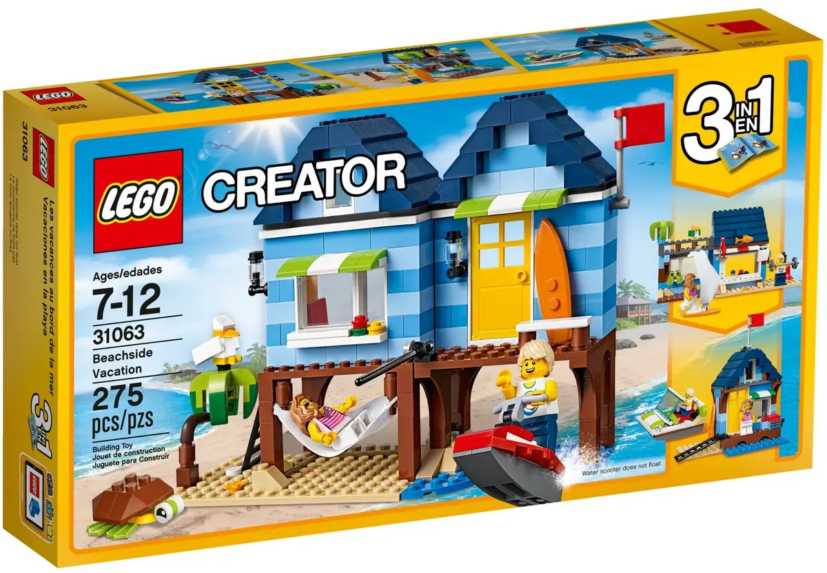 LEGO Creator 31063 Beachside Vacation set, image 2