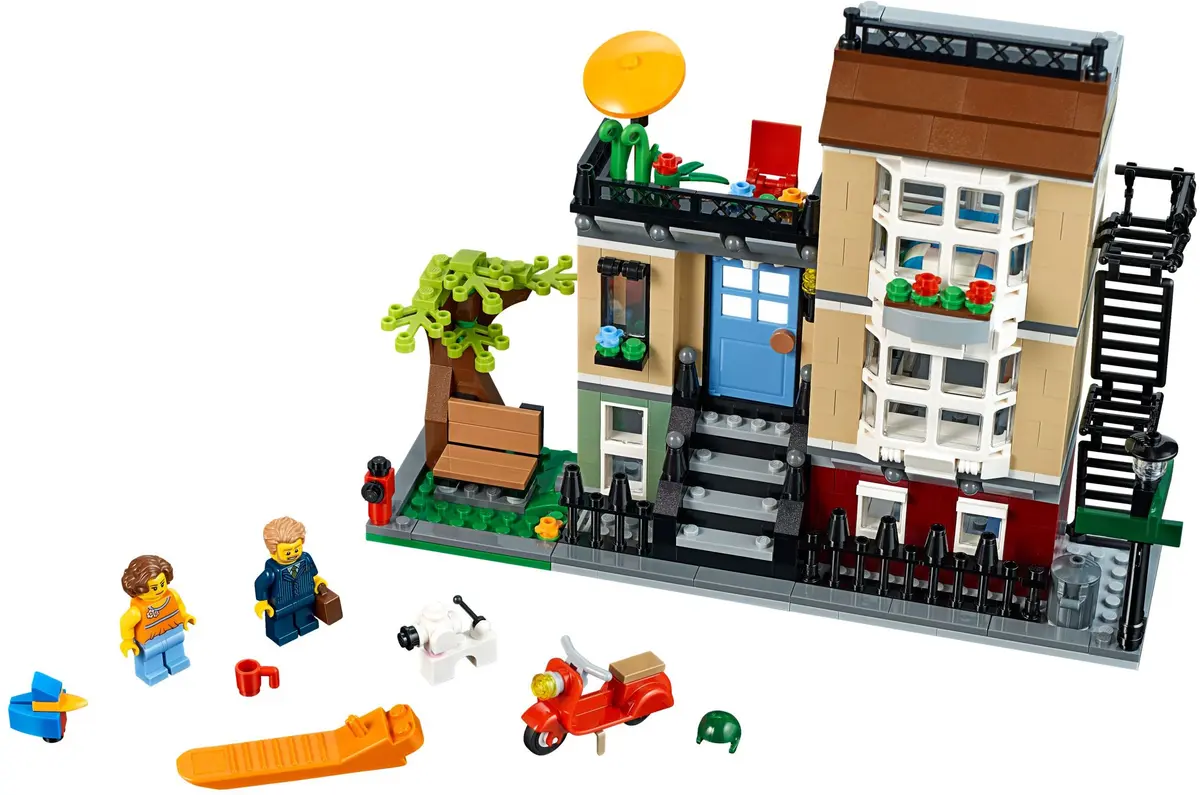 LEGO Creator 31065 Park Street Townhouse set