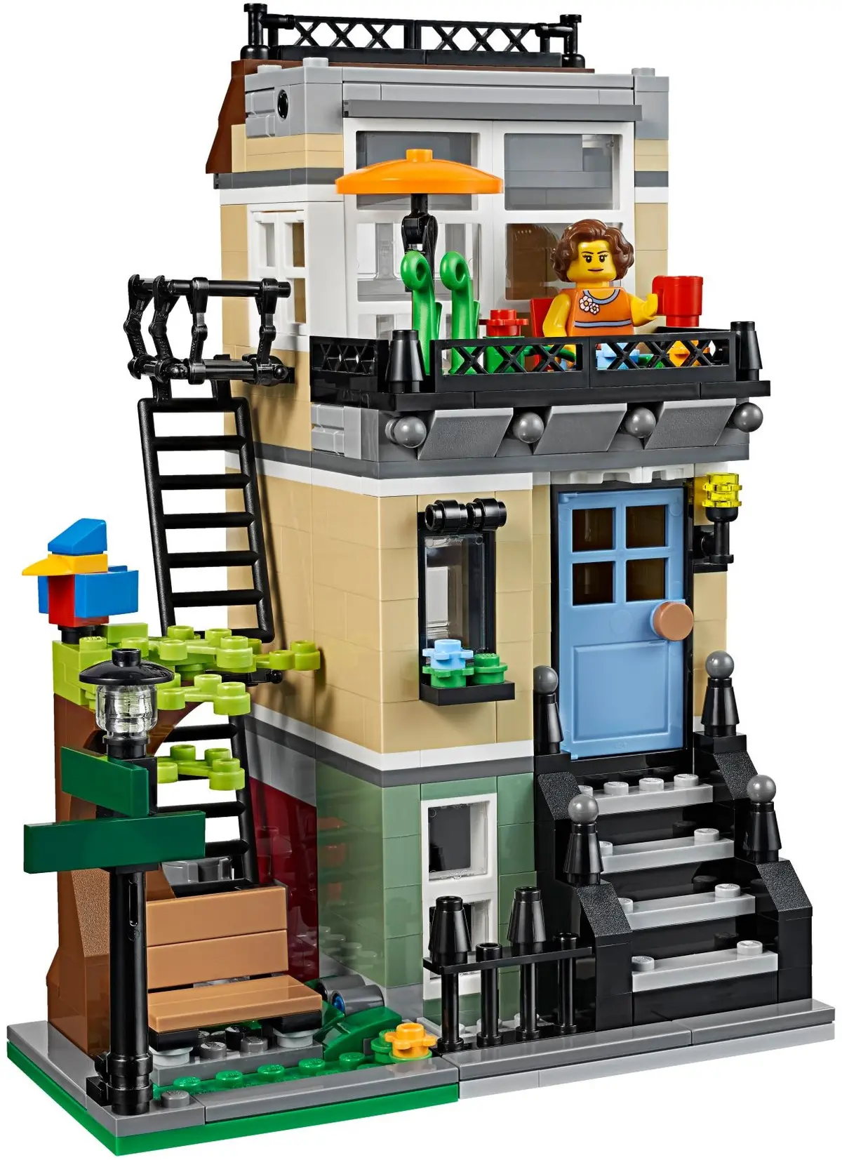 LEGO Creator 31065 Park Street Townhouse set, image 9