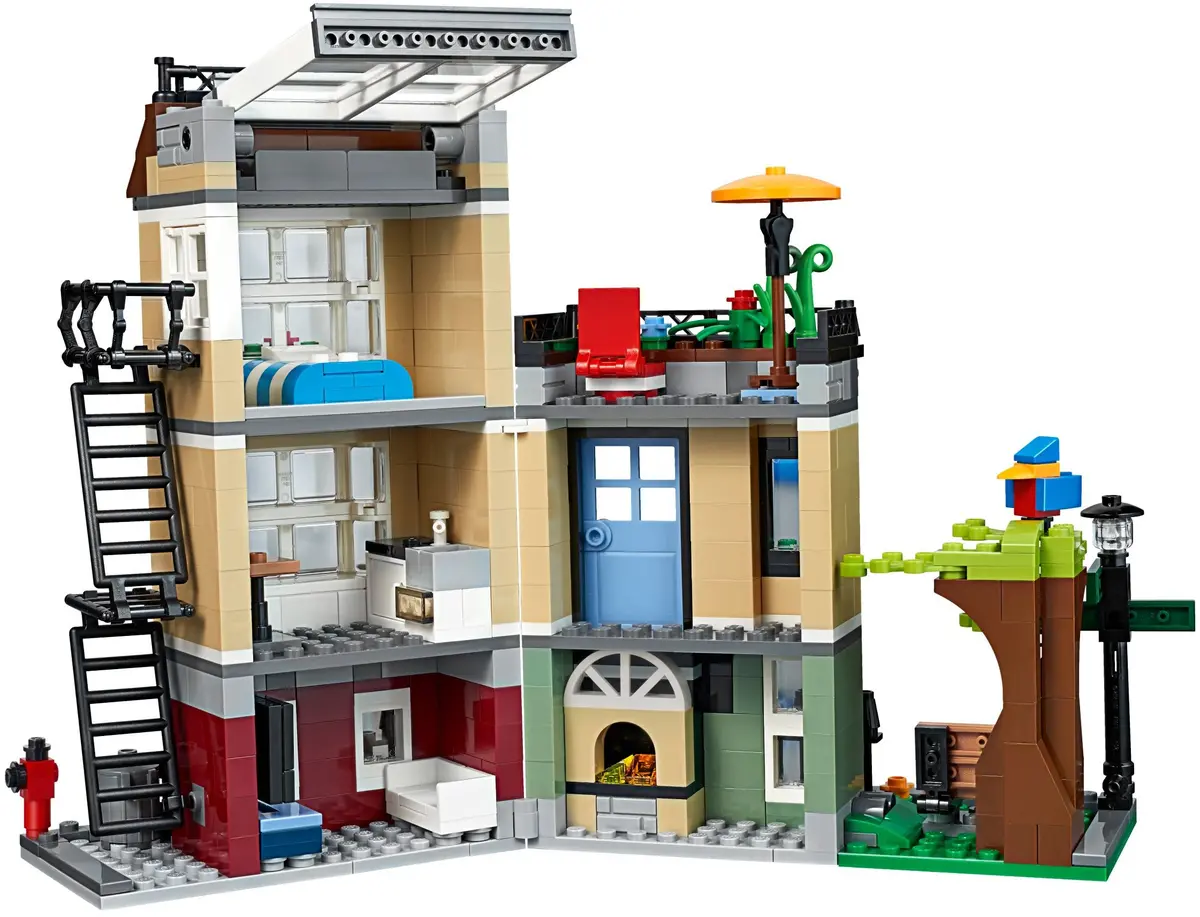 LEGO Creator 31065 Park Street Townhouse set, image 5