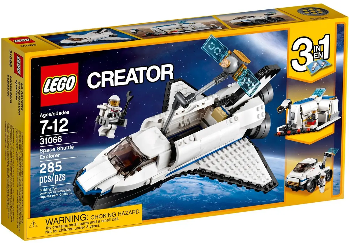 LEGO Creator 31066 Space Shuttle Explorer set, image 2