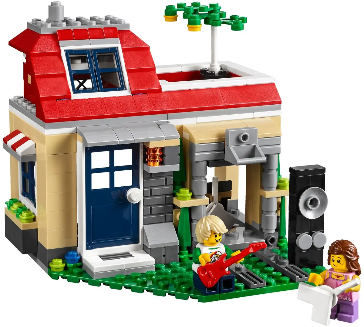 LEGO Creator 31067 Modular Poolside Holiday set, image 7