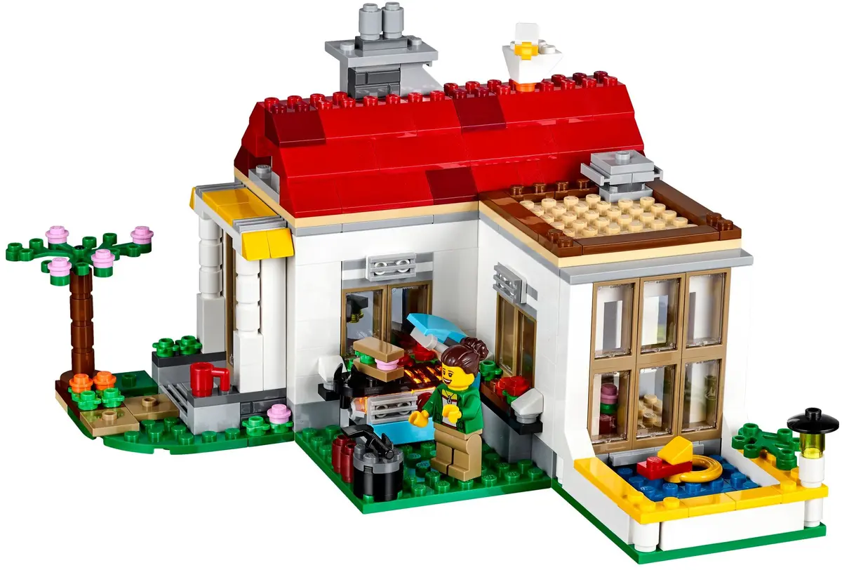 LEGO Creator 31069 Modular Family Villa set, image 7