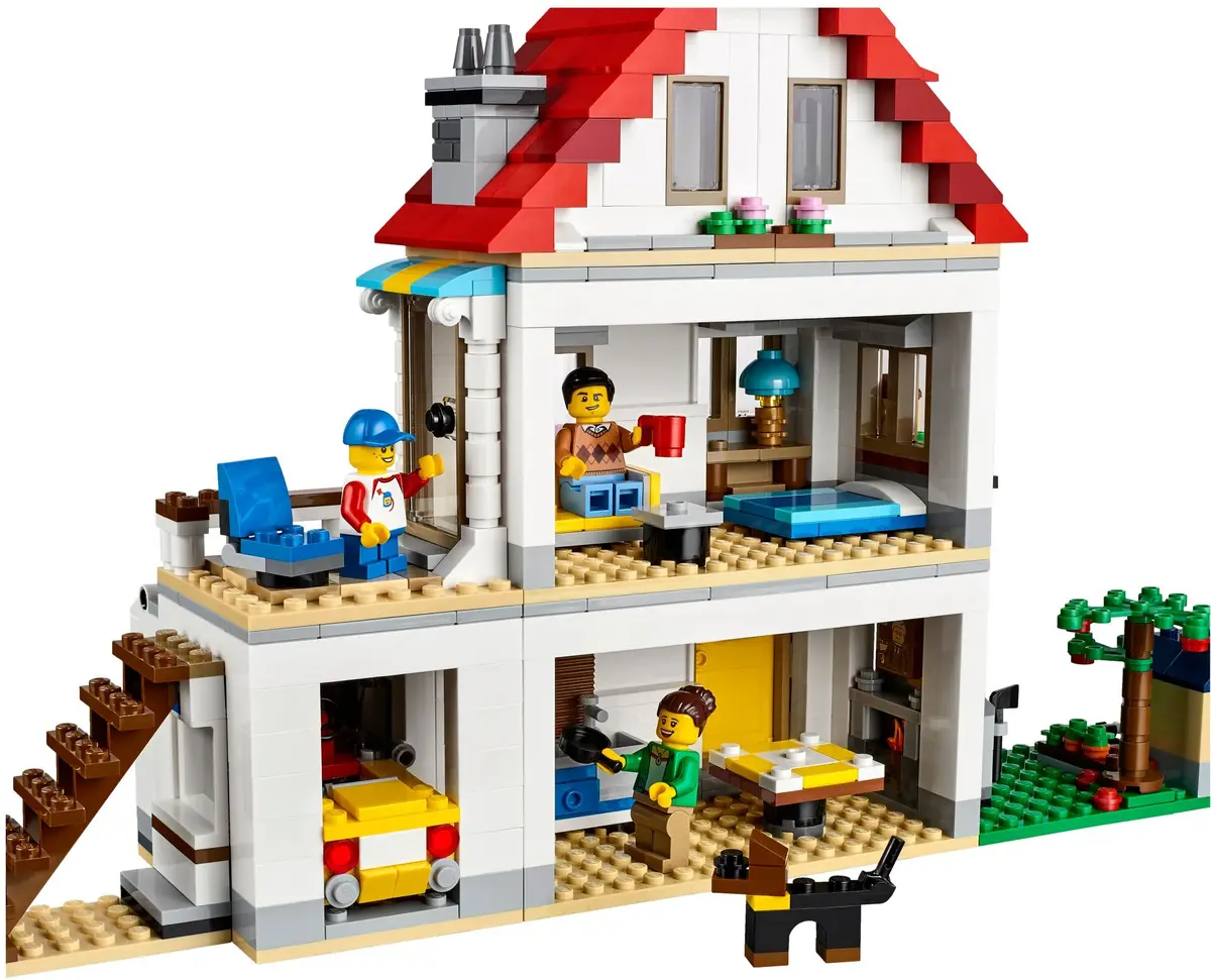 LEGO Creator 31069 Modular Family Villa set, image 4