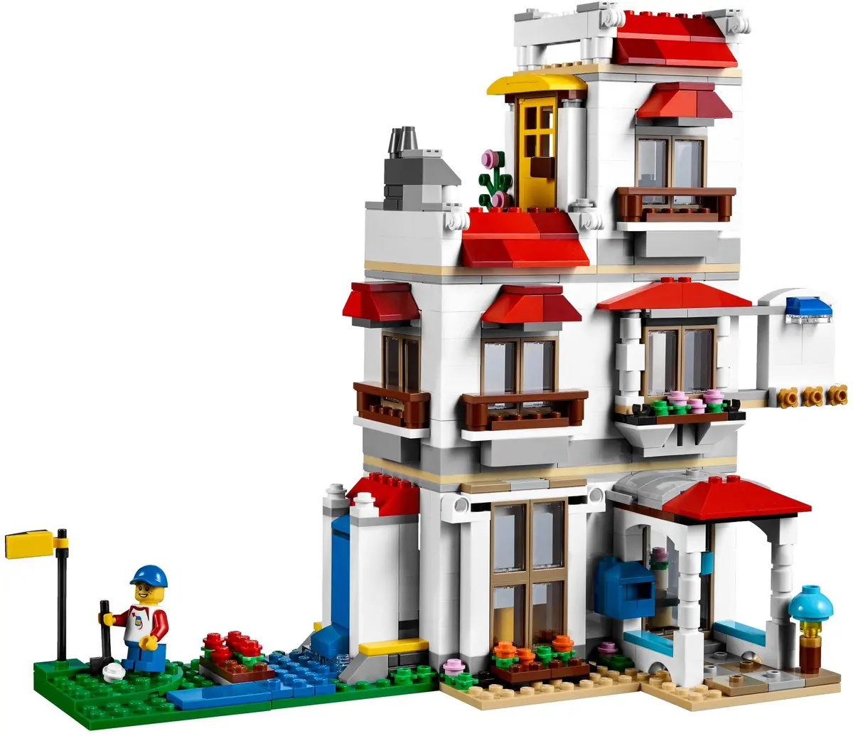 LEGO Creator 31069 Modular Family Villa set, image 6