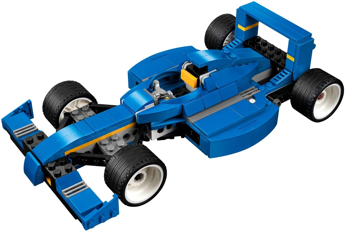 LEGO Creator 31070 Turbo Track Racer set, image 5