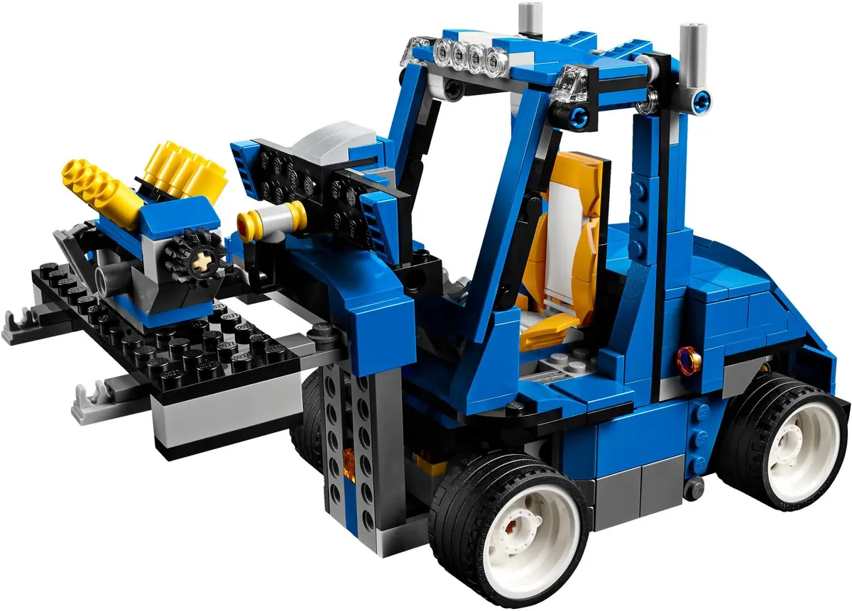 LEGO Creator 31070 Turbo Track Racer set, image 8