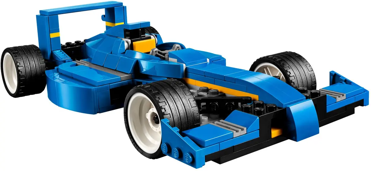 LEGO Creator 31070 Turbo Track Racer set, image 6