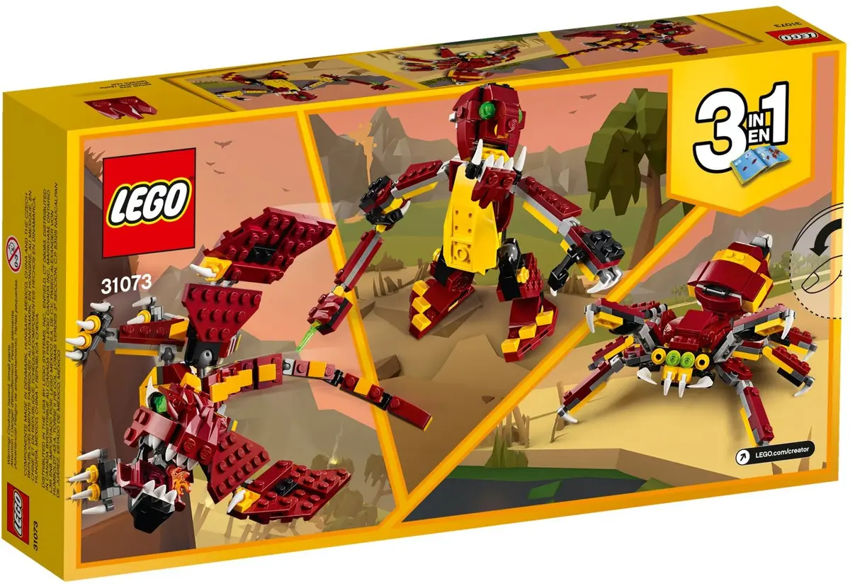 LEGO Creator 31073 Mythical Creatures set, image 3