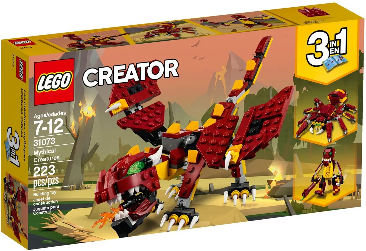 LEGO Creator 31073 Mythical Creatures set, image 2