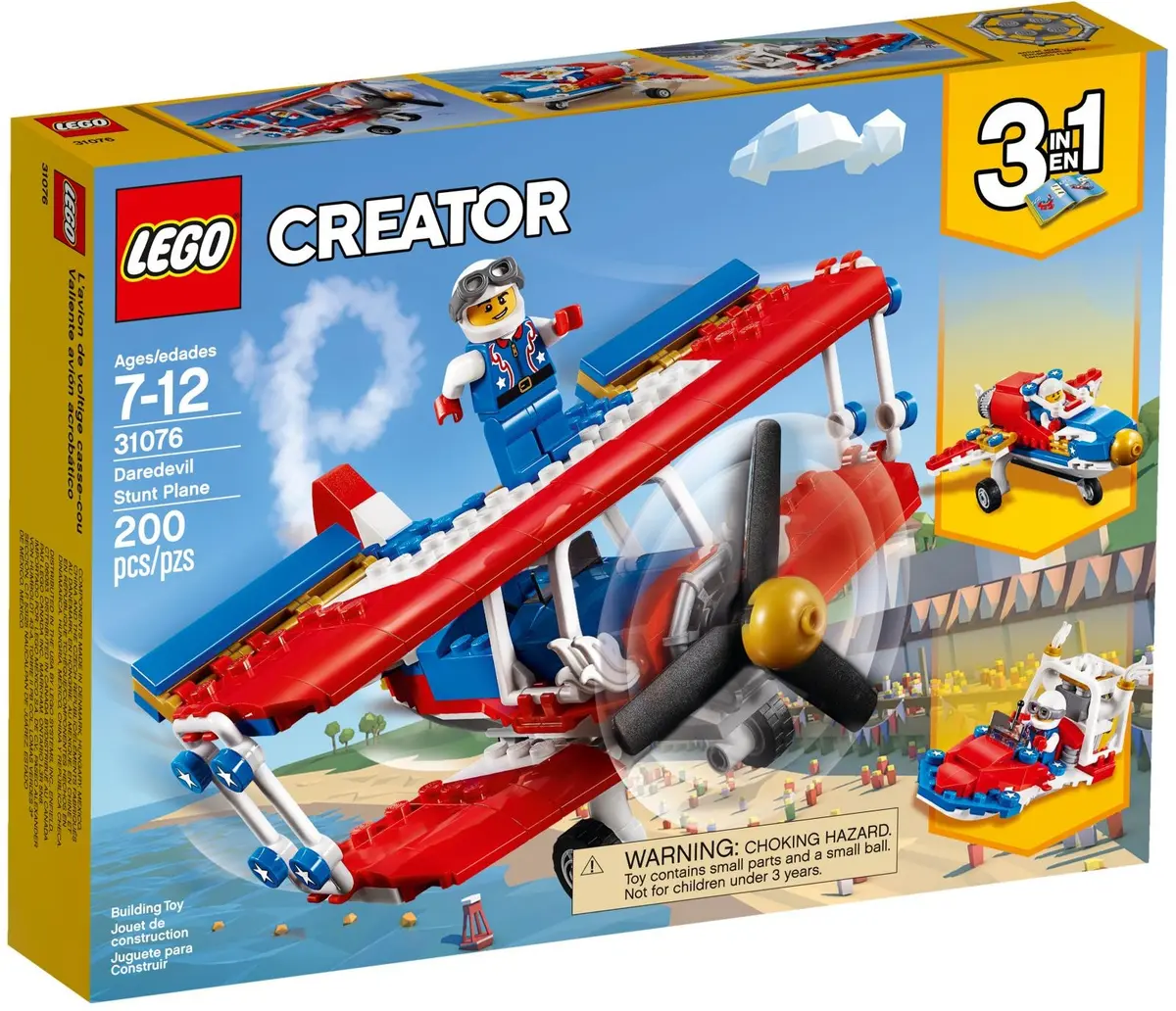 LEGO Creator 31076 Daredevil Stunt Plane set, image 2