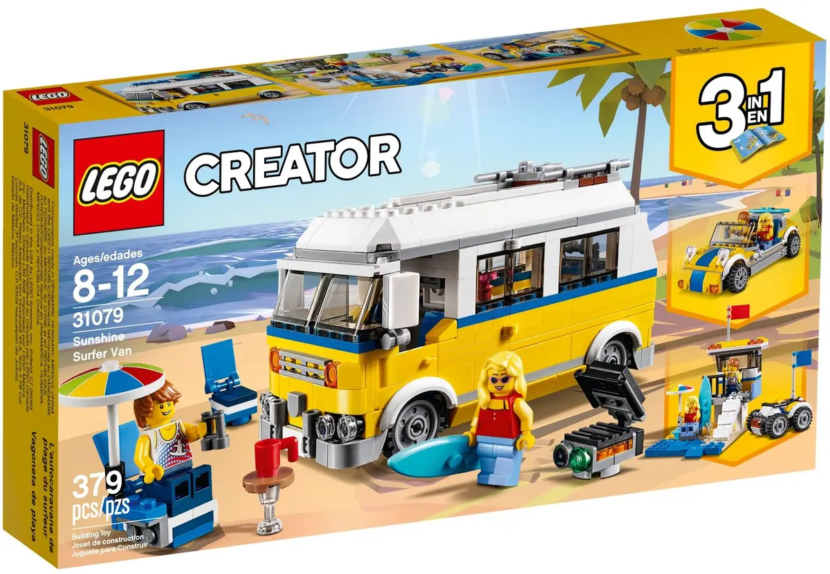 LEGO Creator 31079 Sunshine Surfer Van set, image 2